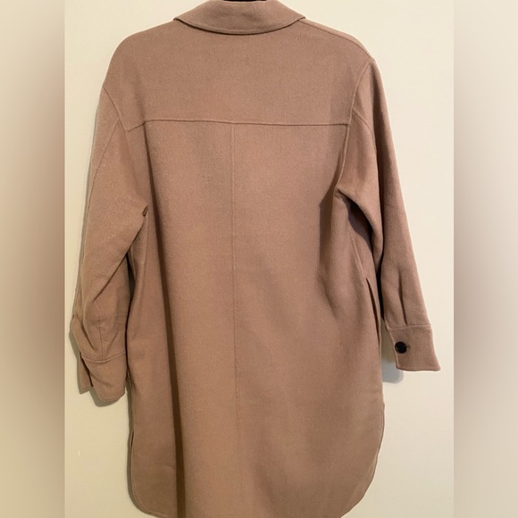 Reiss Leon Longline‎ Twin
Pocket Tan Overshirt - Picture 4 of 9